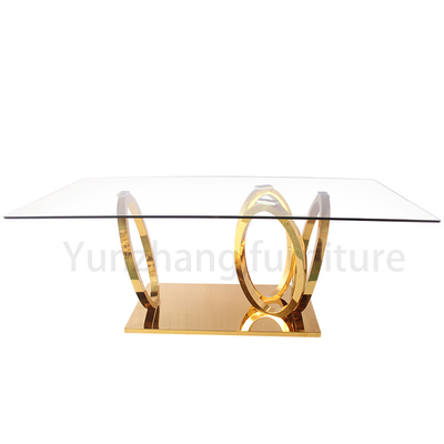 8ft moderne bruiloftsbankettafels voor evenementdecoratie