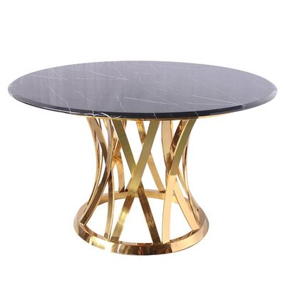 Goede prijs Moderne eenvoudige licht luxe stijl marmeren rechthoekige eettafel set voor eetkamer meubels tafel en stoel online
