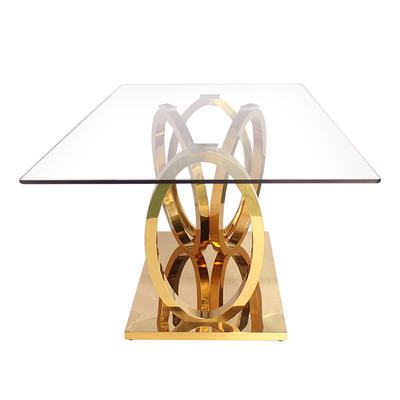 De oost-west Lijst van Meubilairdublin intersected circle rectangular dining
