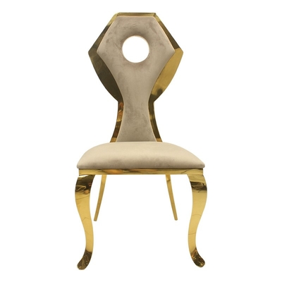 Meubilair van de de Stoelen Moderne Marmeren Eetkamer van de roestvrij staal het Kader Opgevulde Eetkamer