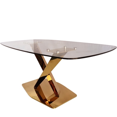 Van de de Eetkamerlijst van het roestvrij staalkader de Moderne Marmeren Reeks van de de Luxeeettafel