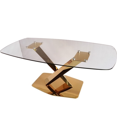 Van de de Eetkamerlijst van het roestvrij staalkader de Moderne Marmeren Reeks van de de Luxeeettafel