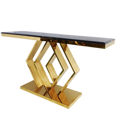 Console tafel in de buurt van de muur licht luxe entreetafel Hotel lobby eind zicht tafel