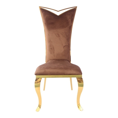 Velvet Simple Chair - licht luxe ontwerp - 7 kg bruto gewicht