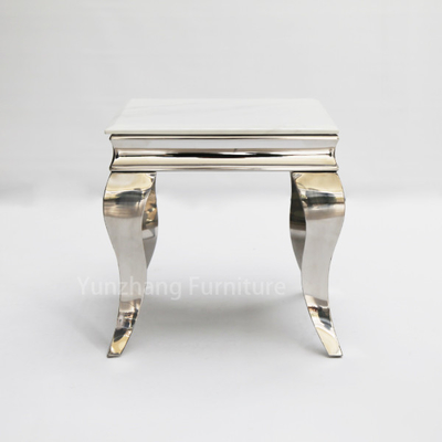 De Lijstzilver Gekleurd Kader van het Faux Marmeren Breed Beëindigen voor Sofa And Living Room