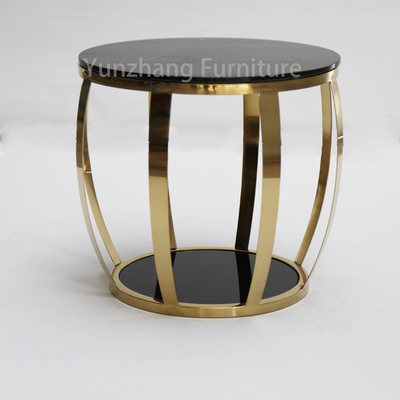 Eenvoudig Punt om Zijlijstss Basis Aangemaakt Glas Sofa Table