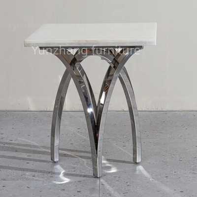 De Betekenis Zilveren Rustig Ontwerp van Sofa Side End Table Line van het hotelmeubilair
