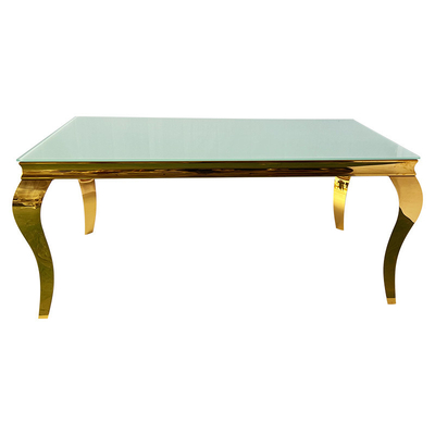 Eenvoudige Stijl SS 201 het Marmeren Meubilair van het het Restauranthotel van de Steeneettafel