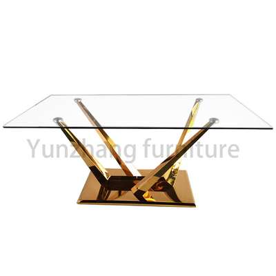 Het telescopische Draaien om het Vouwen van Rechthoekige Eettafel 8 zetels voor Flathotel