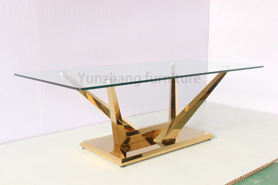 Robuuste en stijlvolle luxe moderne eettafels met een metalen basis