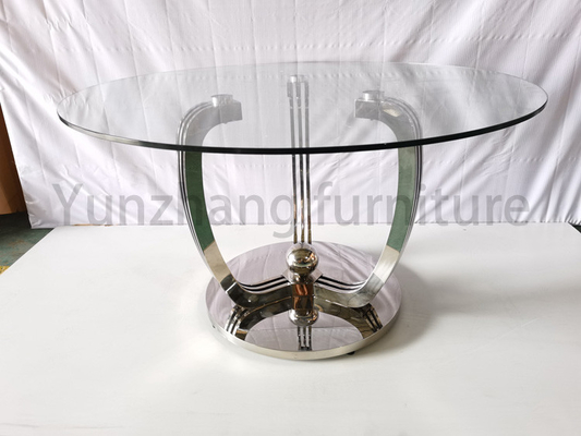 Claw Design Ronde eettafel Glastafel Hotelmeubilair