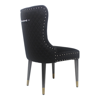Elegante en functionele bruiloftsbanketstoel met metalen basis voor bruiloften