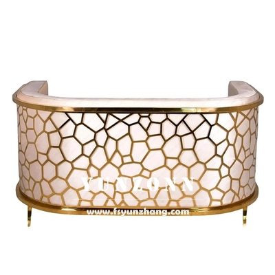 Moderne gouden roestvrij staal luxe sofa set meubels woonkamer groen fluweel stoffen sofa