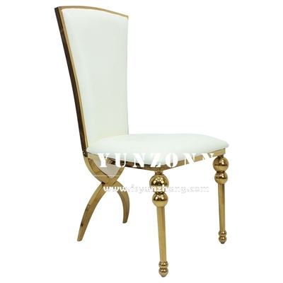 De grote Stoelen van het Luxehuwelijk voor Bruid en Bruidegom de Benen van Chair Cross Back