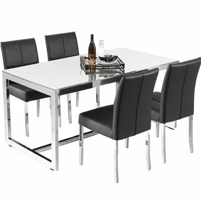 201 van de de Rechthoekeettafel van de roestvrij staalluxe het Huismeubilair