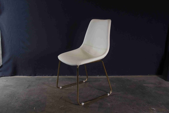 Italiaanse Moderne Minimalistische het Dineren Stoel Opgevulde Eenvoudige Noordse het Metaalbenen van Eetkamerstoelen