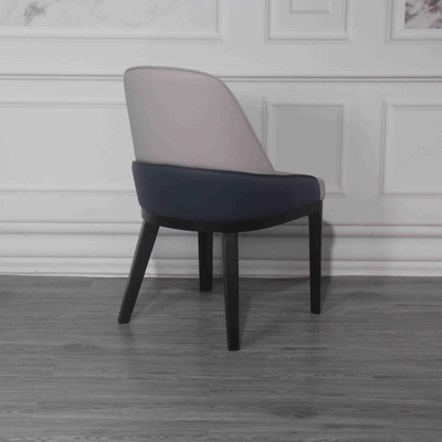 Gray Blue Multi Colored Padded-Eetkamerstoelen met Stevige Benen
