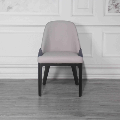 Gray Blue Multi Colored Padded-Eetkamerstoelen met Stevige Benen