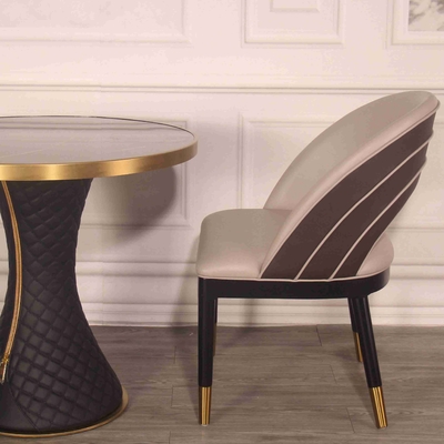 De Italiaanse Manier het Dineren Rugleuning die van het Stoel Eenvoudige Moderne Hotel Commerciële Banketstoelen bespreken