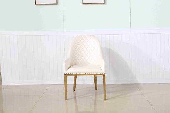 De noordse Opgevulde SS van Eetkamerstoelen de Eetkamerzitkamer van de Leeronderhandeling zit Wit voor