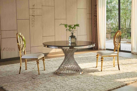 De mooie Kleine Ronde Eettafel van de Taillebasis voor 4 Familiemeubilair