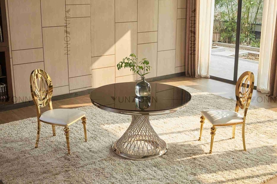 De mooie Kleine Ronde Eettafel van de Taillebasis voor 4 Familiemeubilair