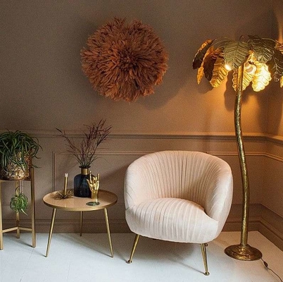 Ontspan Sofa Chair Padded Dining Room-Rechte Benen van de Stoelen de Hoge Elastische Spons