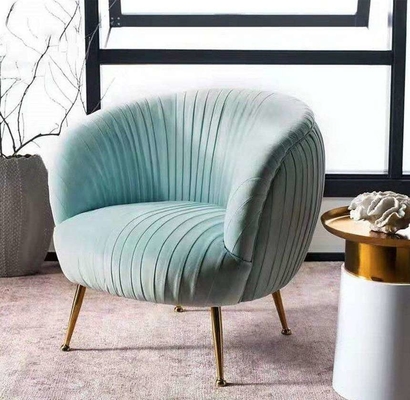 Ontspan Sofa Chair Padded Dining Room-Rechte Benen van de Stoelen de Hoge Elastische Spons