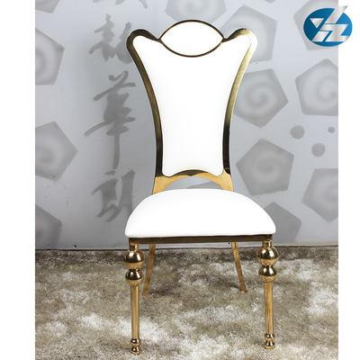 55X60X110 SS Beklede het Dineren Stoelen van de het Huwelijksgebeurtenis van het Stoelgoud Geplateerde Hotel