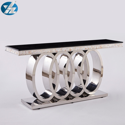 De zware van het de Eettafels Zwarte Glas van de Basisluxe Moderne Hoogste Eettafel L200xW100xH75cm