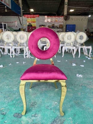 De ronde Achter het Dineren Stoelen van het de Functiebanket van het Stoelen Speciale Ontwerp Stapelbare