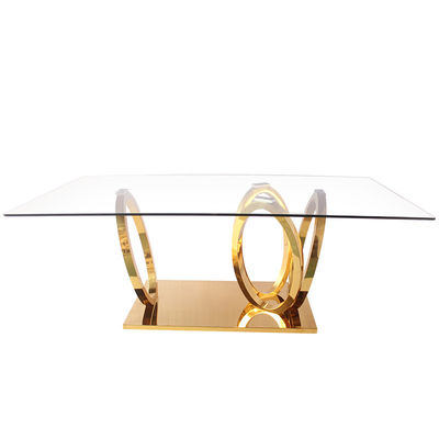 Goede prijs De oost-west Lijst van Meubilairdublin intersected circle rectangular dining online