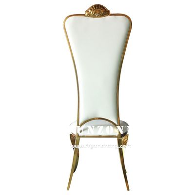 Goede prijs Hoge Achter Gouden Bruid en Bruidegom het Banketstoel van Chair Elegant Wedding online