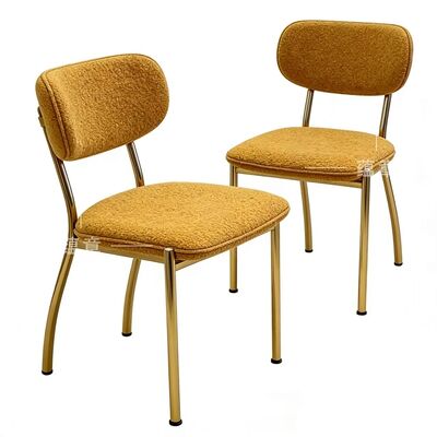 Goede prijs Roestvrijstalen bruidsstoelen trouwstoel fluwelen eetstoelen modern luxe voor evenementen online