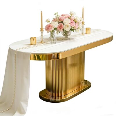 Goede prijs Luxe moderne eetkamer meubels diner restaurant eettafel voor bruiloften online
