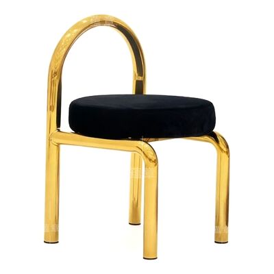 Goede prijs Huwelijksrestaurant Polstered zwaar roestvrijstalen metalen frame Gebruikte hotel eetstoelen online