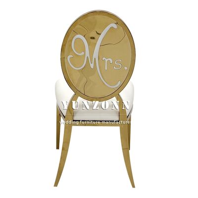 Goede prijs Hotelkamermeubelen Mr en Mrs Wit fluweel Bruid en Bruidegom Huwelijksstoel Liefde stoel online