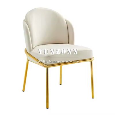 Goede prijs Nordic Eetkamermeubelen Metalen frame Eetstoel Achtstaander Eetstoelen voor restaurant Hotel online