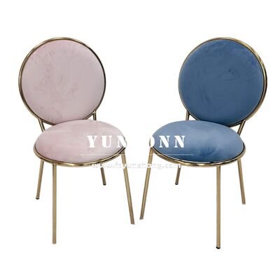 Goede prijs Groothandel Clamshell Stoel Goud Roestvrij Staal Royal Evenement Feeststoelen Bruiloft Zaalstoelen voor Evenementen Luxe online