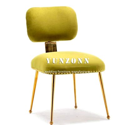 Goede prijs Elegante T-vormige rug Harper Olijfgroene eetkamerstoel Luxe bruiloft evenement stoelen online