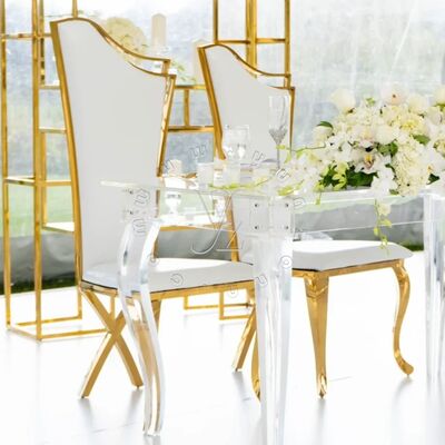 Goede prijs Warm te koop Modern Farmhouse Design Metalen Eetstoel voor Hotel Banket en Eetkamer Meubelen online