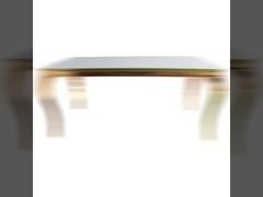 Eenvoudige klassieke ontwerpeettafel met marmer